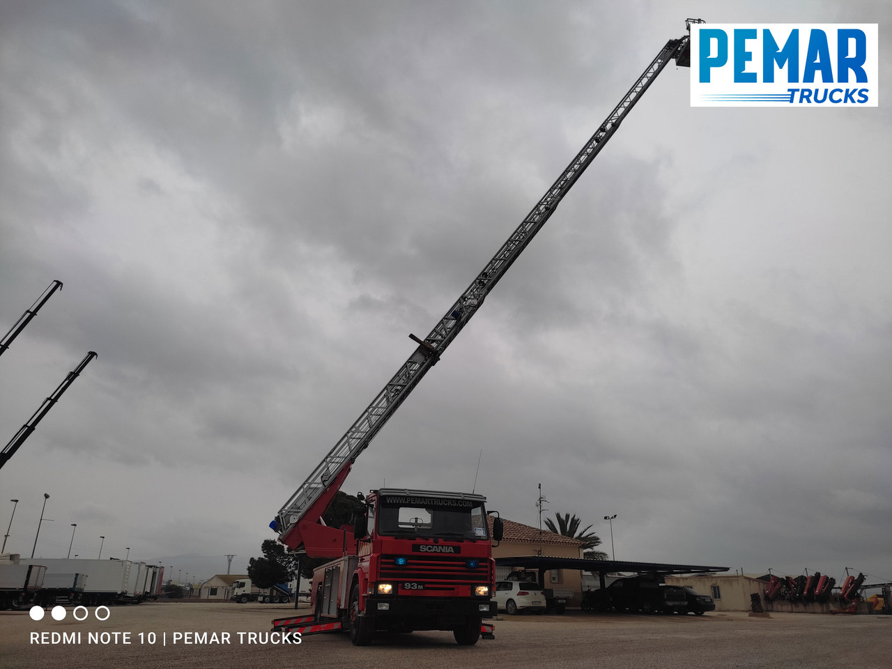 Carro de bombeiro SCANIA G93 250 ESCALERA BOMBEROS: foto 48