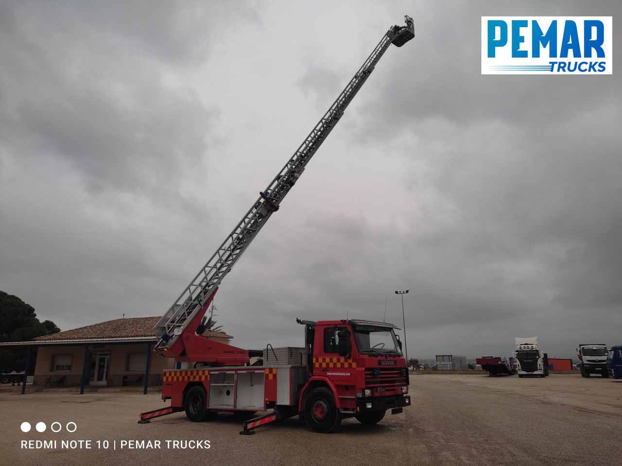 Carro de bombeiro SCANIA G93 250 ESCALERA BOMBEROS: foto 47