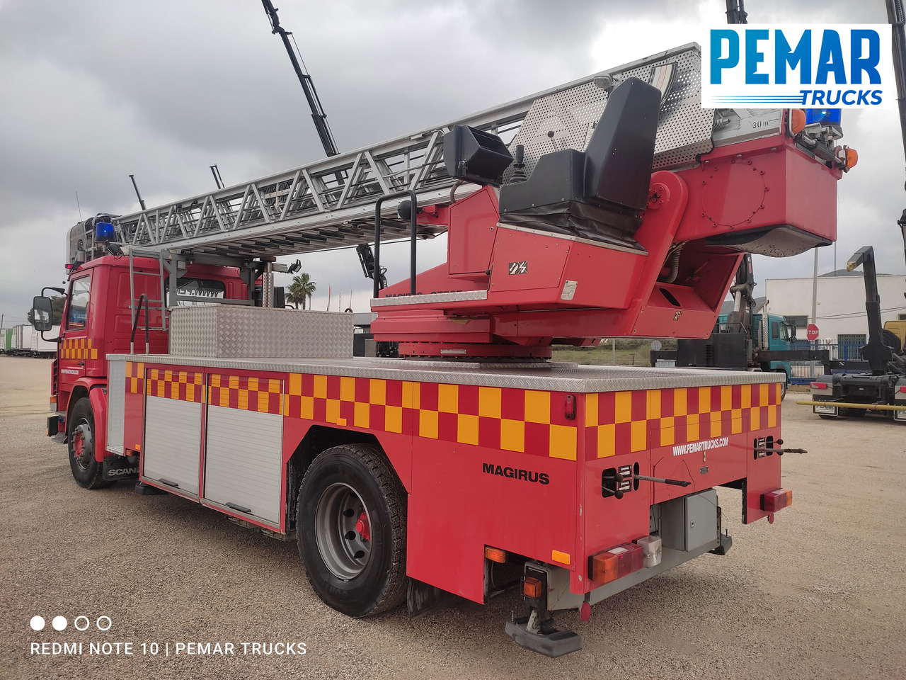 Carro de bombeiro SCANIA G93 250 ESCALERA BOMBEROS: foto 8