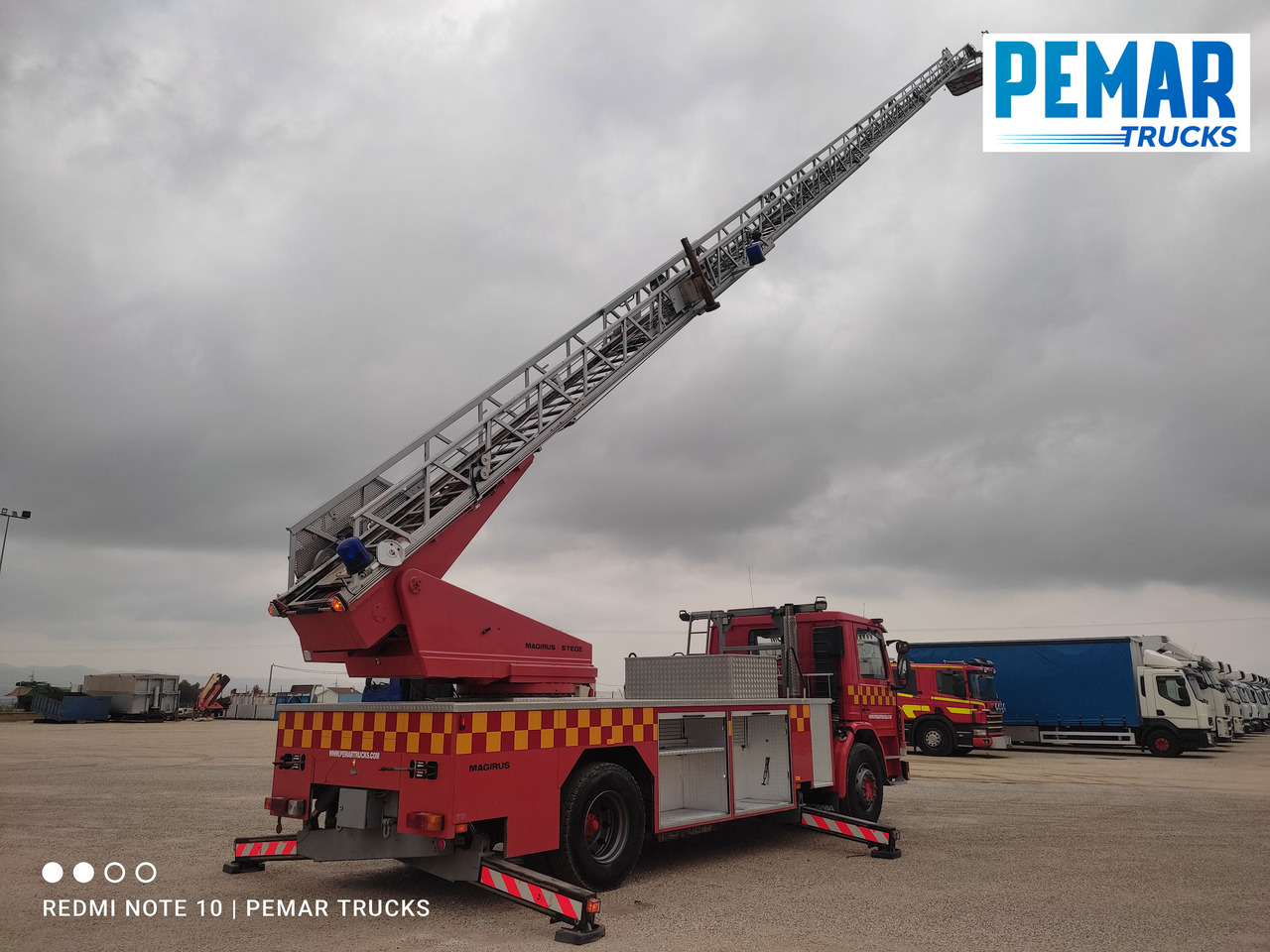 Carro de bombeiro SCANIA G93 250 ESCALERA BOMBEROS: foto 23