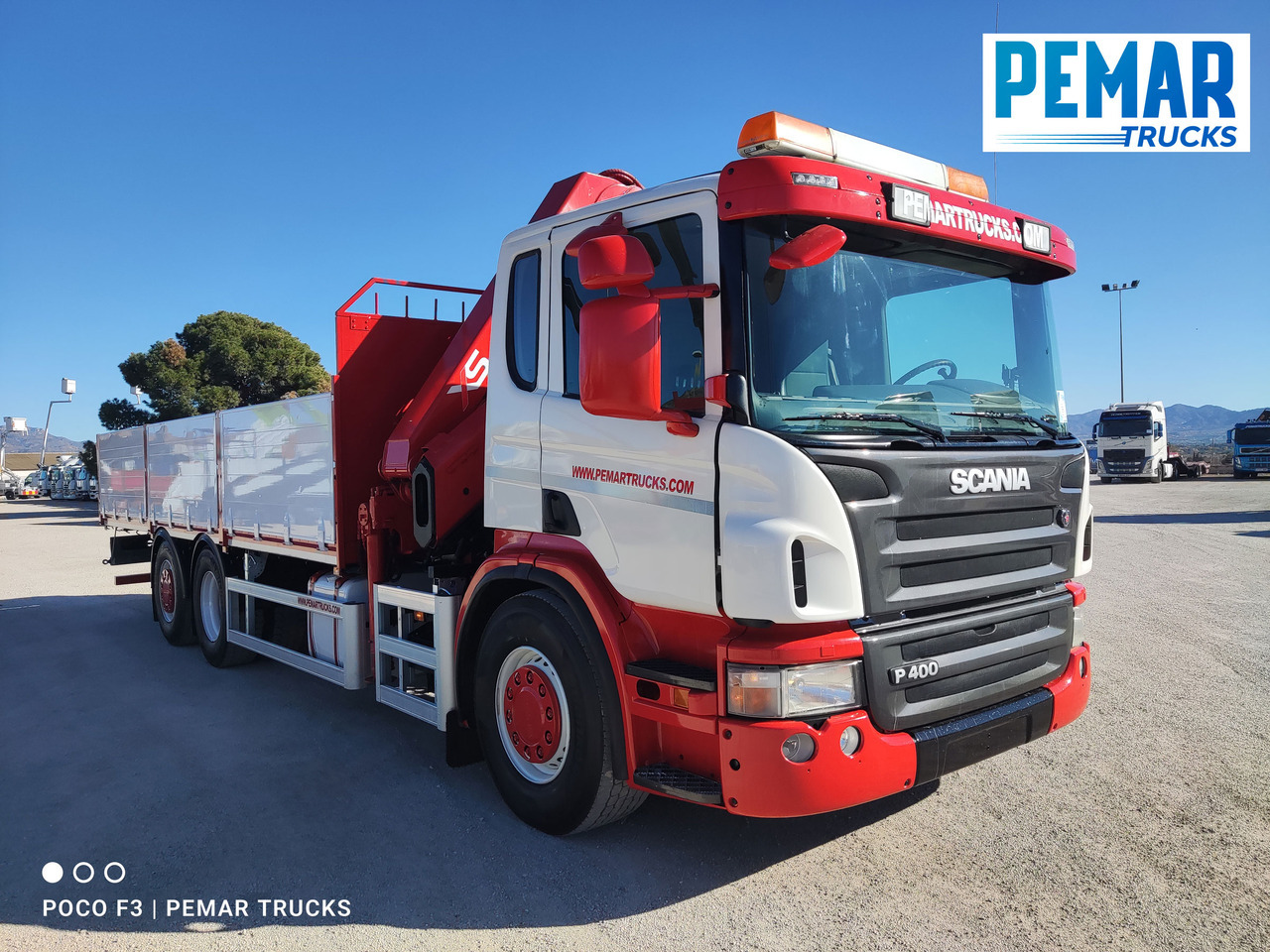 SCANIA P 400 6X2 GRUA CAJA FIJA - Camião grua: foto 4 SCANIA P 400 6X2 GRUA CAJA FIJA - Camião grua: foto 4