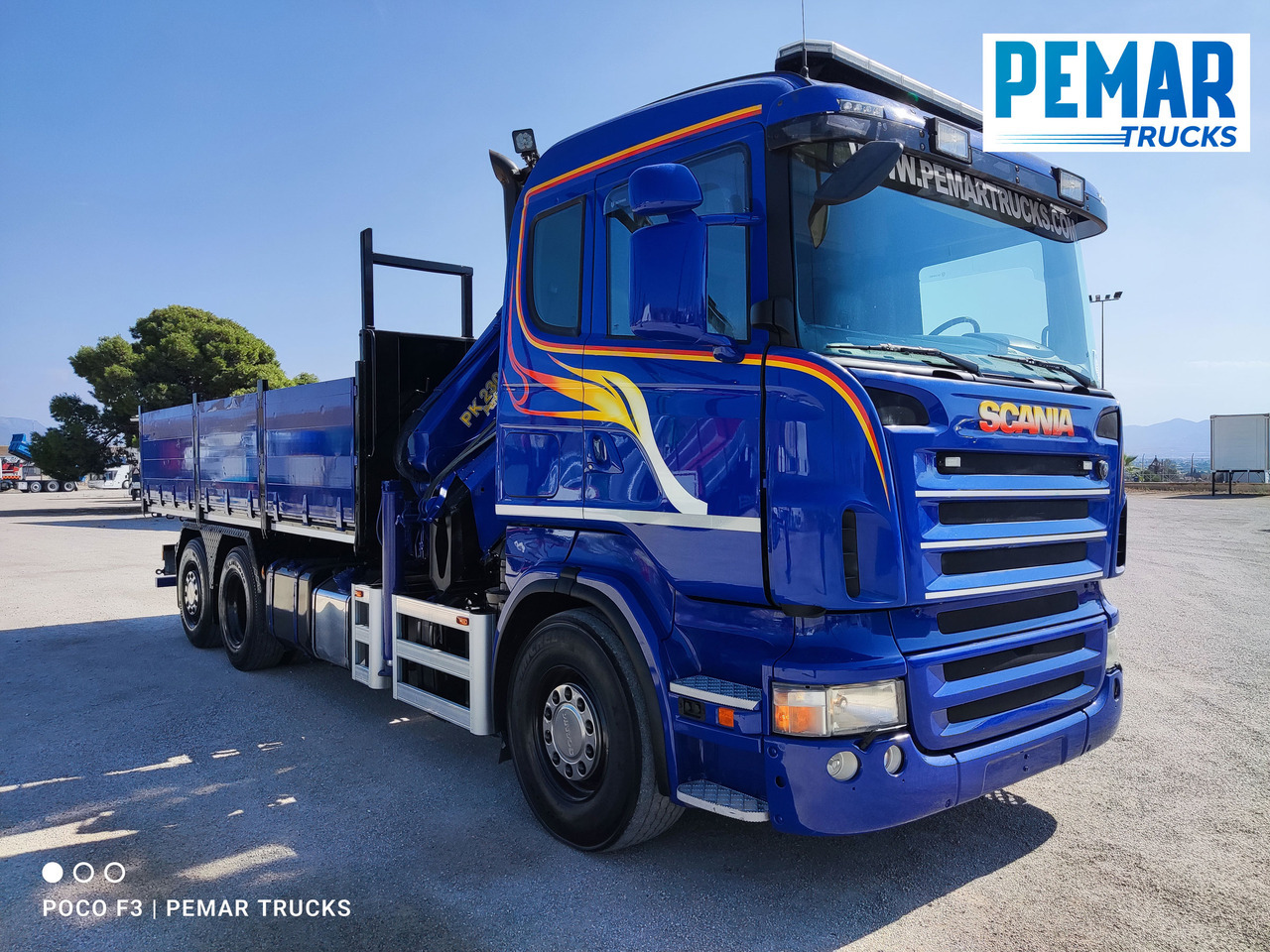 SCANIA R 420 6X2 GRUA PALFINGER PK 23002 BASCULANTE - Camião basculante, Camião grua: foto 4 SCANIA R 420 6X2 GRUA PALFINGER PK 23002 BASCULANTE - Camião basculante, Camião grua: foto 4