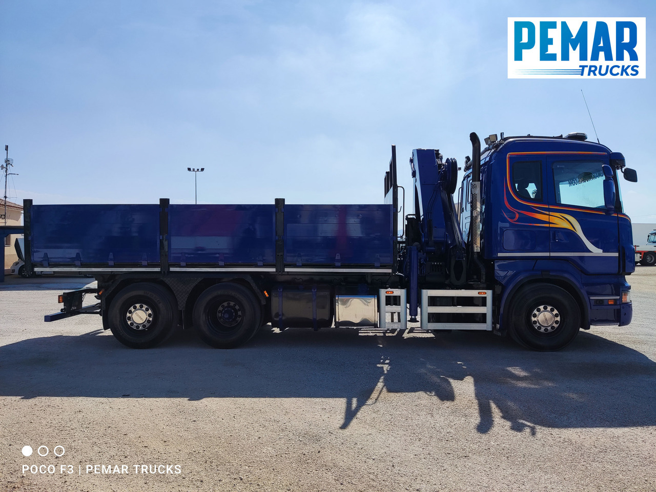 SCANIA R 420 6X2 GRUA PALFINGER PK 23002 BASCULANTE - Camião basculante, Camião grua: foto 5 SCANIA R 420 6X2 GRUA PALFINGER PK 23002 BASCULANTE - Camião basculante, Camião grua: foto 5