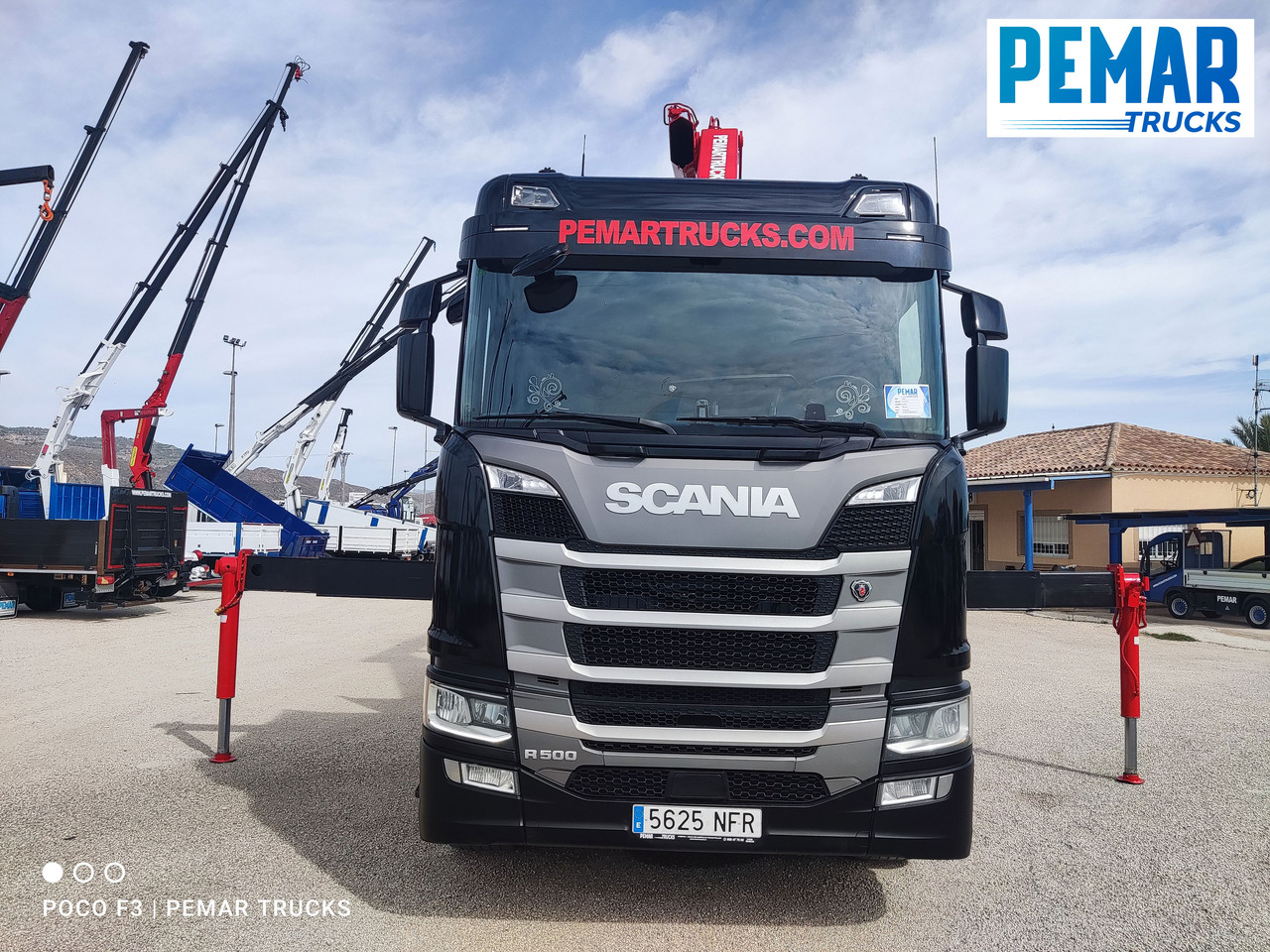 SCANIA R 500 6X2 GRUA CAJA FIJA - Camião grua: foto 2 SCANIA R 500 6X2 GRUA CAJA FIJA - Camião grua: foto 2