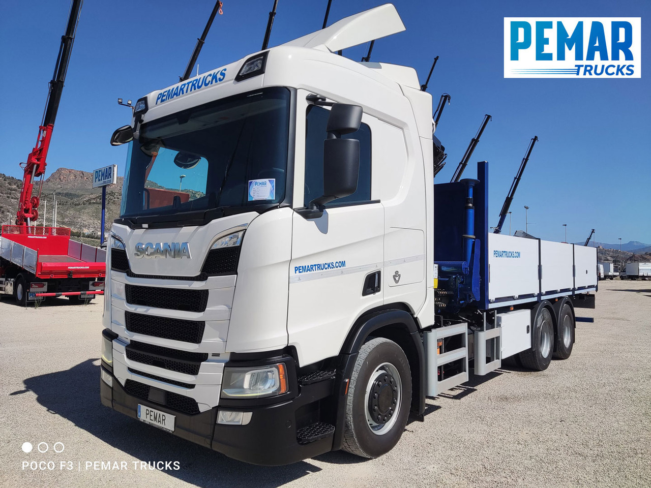 SCANIA R 520 6X2 GRUA CAJA FIJA - Camião grua: foto 3 SCANIA R 520 6X2 GRUA CAJA FIJA - Camião grua: foto 3