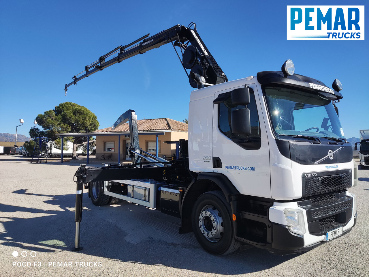 VOLVO FE 280 GRUA MULTILIFT 18T EURO 6 - Camião basculante, Camião grua: foto 3 VOLVO FE 280 GRUA MULTILIFT 18T EURO 6 - Camião basculante, Camião grua: foto 3