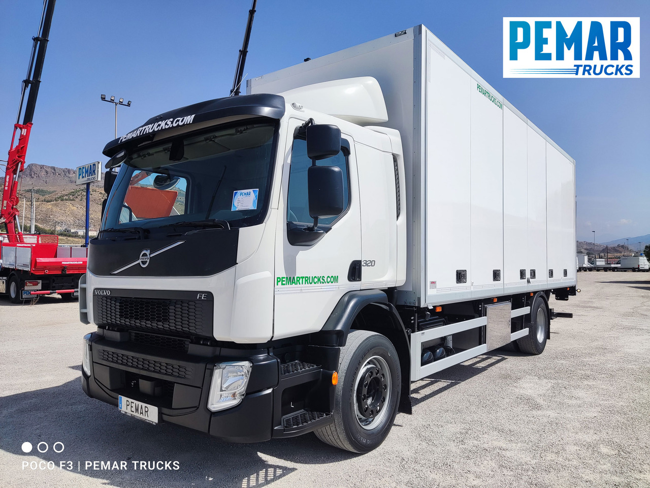 VOLVO FE 320 CAJA CERRADA 18T EURO 6 - Camião furgão: foto 1 VOLVO FE 320 CAJA CERRADA 18T EURO 6 - Camião furgão: foto 1