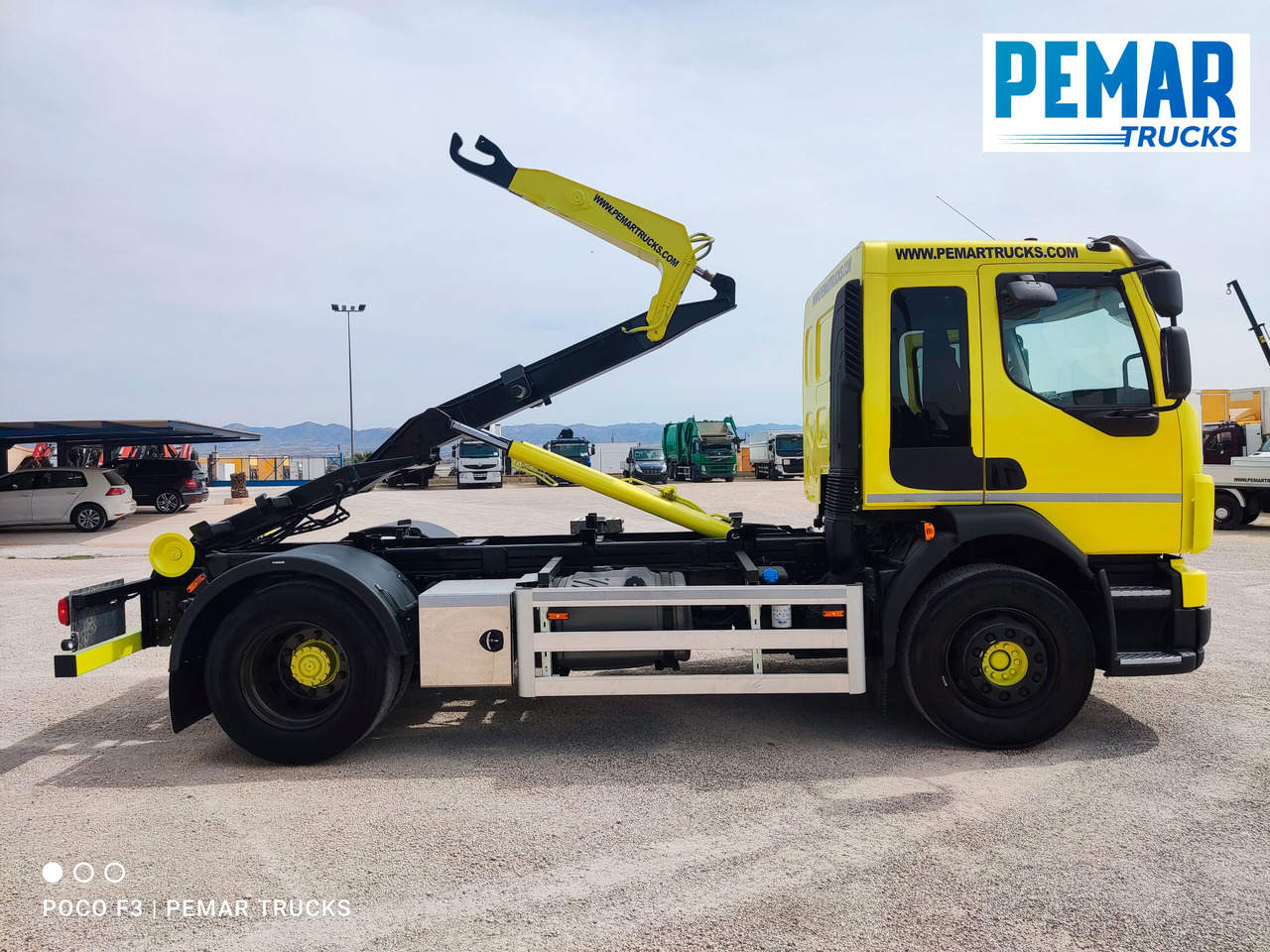 Camião transportador de contêineres/ Caixa móvel VOLVO FL 290 MULTILIFT 18T: foto 17