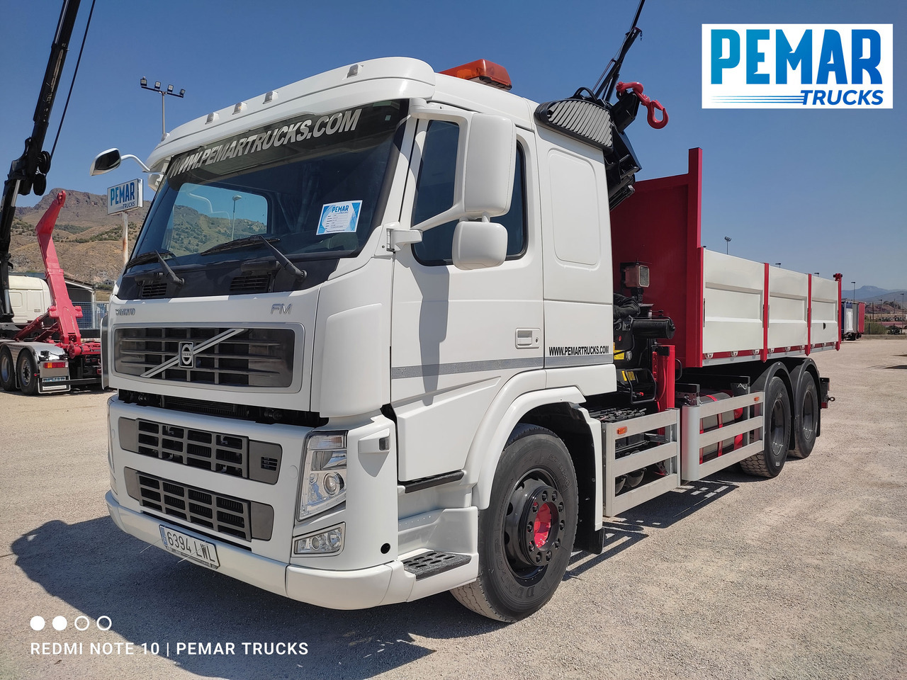 VOLVO FM 440 6X4 GRUA BASCULANTE - Camião basculante, Camião grua: foto 2 VOLVO FM 440 6X4 GRUA BASCULANTE - Camião basculante, Camião grua: foto 2