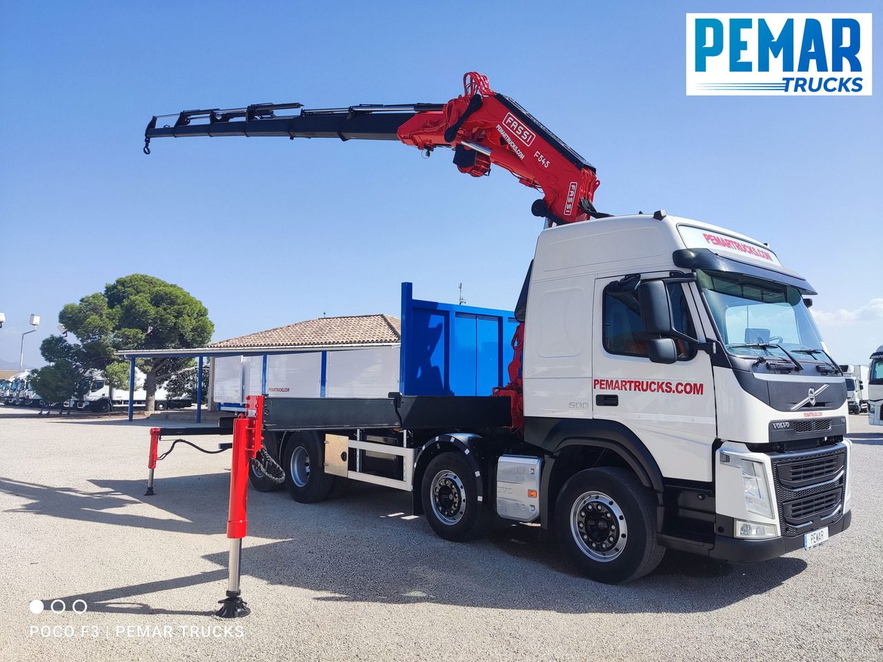 VOLVO FM 500 8X2 GRUA CAJA FIJA 32T - Camião grua: foto 3 VOLVO FM 500 8X2 GRUA CAJA FIJA 32T - Camião grua: foto 3