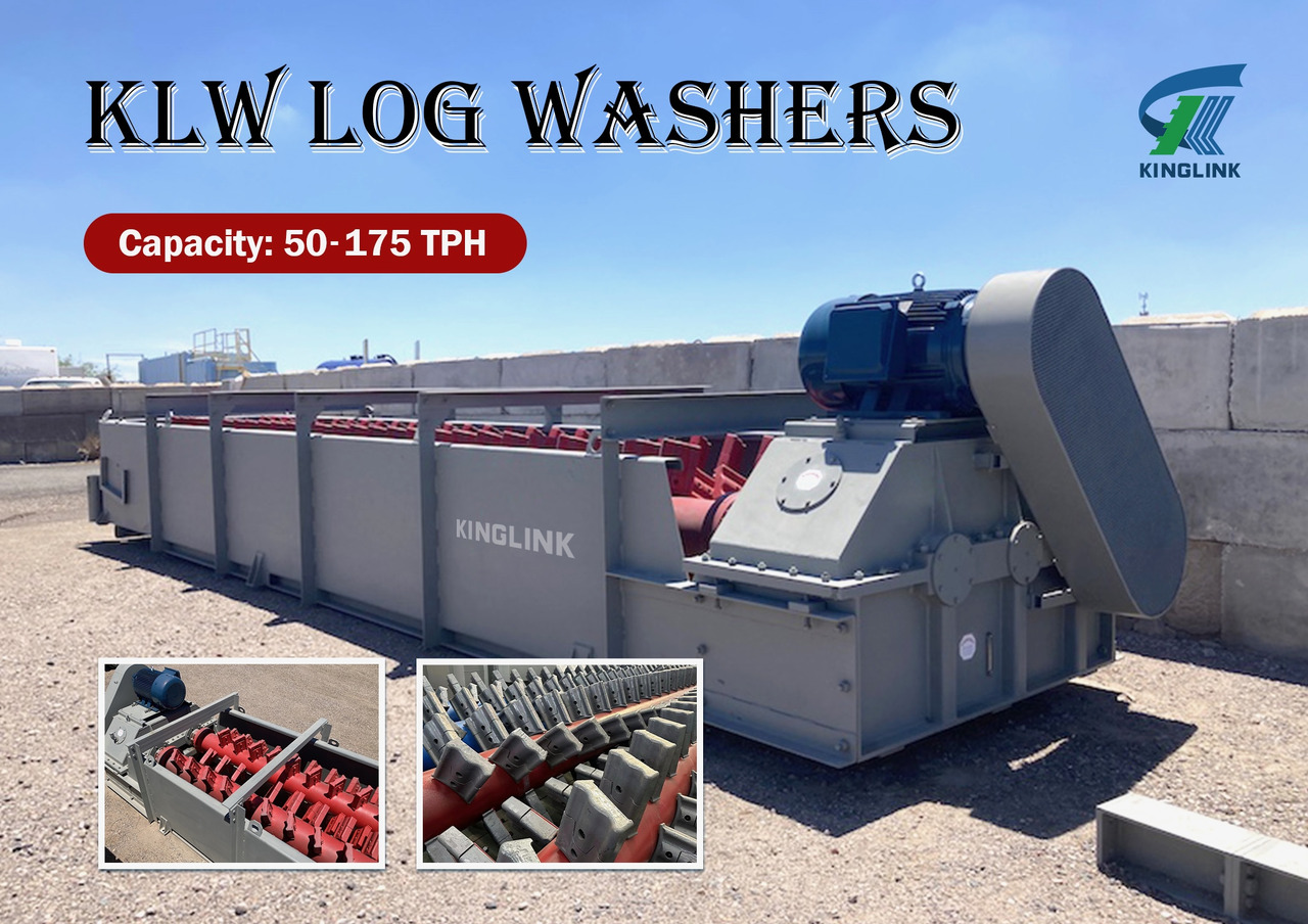 Kinglink New 36″x30′ Log Washer - Britador: foto 1 Kinglink New 36″x30′ Log Washer - Britador: foto 1