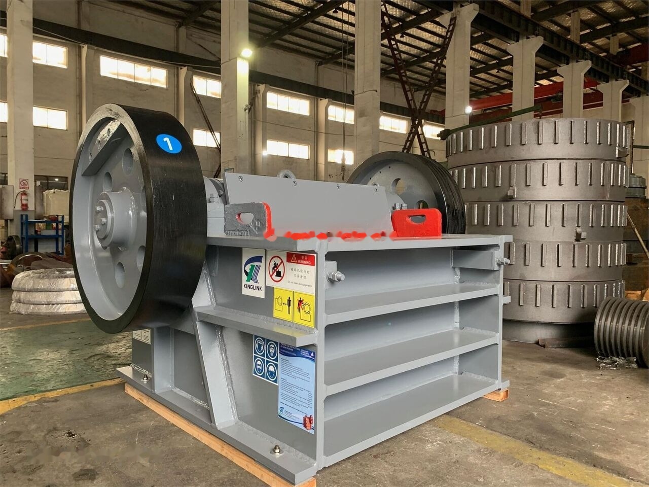 Kinglink PEX1047 Jaw Crusher to USA - Britador de mandíbula: foto 2 Kinglink PEX1047 Jaw Crusher to USA - Britador de mandíbula: foto 2