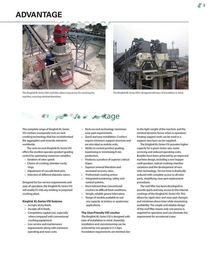 Kinglink VSI Crusher KL8 for making sand and aggregate shaping - Britador de impacto: foto 5 Kinglink VSI Crusher KL8 for making sand and aggregate shaping - Britador de impacto: foto 5