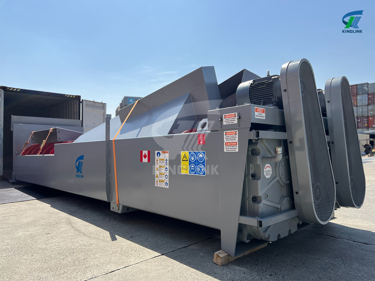 KINGLINK Sandscrew 36'' x 25' | Fine Material Washer | Sand Screw in Canada - Máquina de construção: foto 1 KINGLINK Sandscrew 36'' x 25' | Fine Material Washer | Sand Screw in Canada - Máquina de construção: foto 1