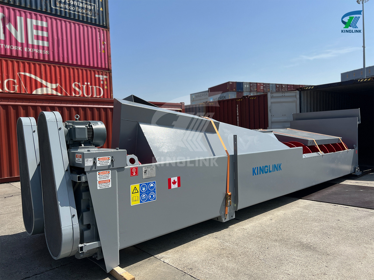 KINGLINK Sandscrew 36'' x 25' | Fine Material Washer | Sand Screw in Canada - Máquina de construção: foto 3 KINGLINK Sandscrew 36'' x 25' | Fine Material Washer | Sand Screw in Canada - Máquina de construção: foto 3