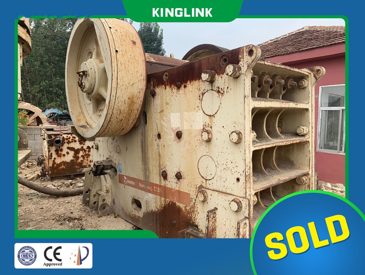 Metso C125 JAW CRUSHER - Britador de mandíbula: foto 1 Metso C125 JAW CRUSHER - Britador de mandíbula: foto 1