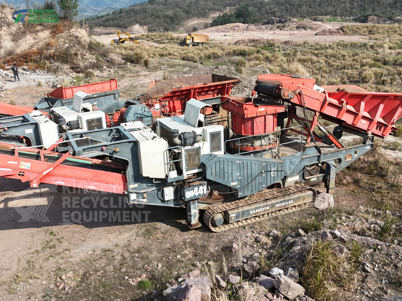 SANDVIK QJ341 QH441 QA451 mobile crushing plant - Britadeira móvel: foto 2 SANDVIK QJ341 QH441 QA451 mobile crushing plant - Britadeira móvel: foto 2
