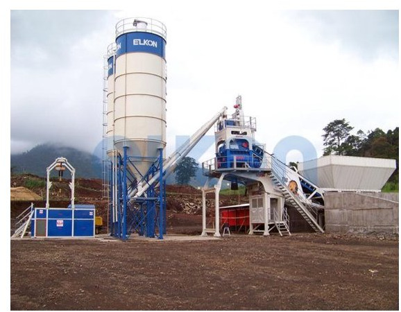 ELKON Mobile Master-100 Lion Mobile Concrete Mixing Plant - Central de betão: foto 1 ELKON Mobile Master-100 Lion Mobile Concrete Mixing Plant - Central de betão: foto 1