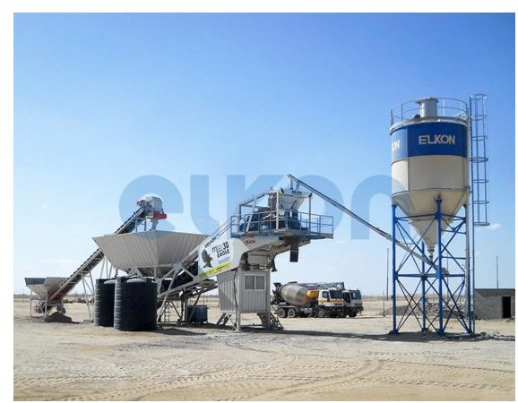 ELKON Mobile Master-30 Eagle Mobile Concrete Mixing Plant - Central de betão: foto 2 ELKON Mobile Master-30 Eagle Mobile Concrete Mixing Plant - Central de betão: foto 2