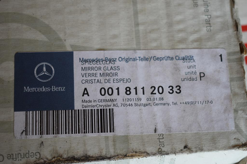 MERCEDES-BENZ ACTROS EXTERIOR MIRROR GLASS - Espelho retrovisor para Camião: foto 3 MERCEDES-BENZ ACTROS EXTERIOR MIRROR GLASS - Espelho retrovisor para Camião: foto 3