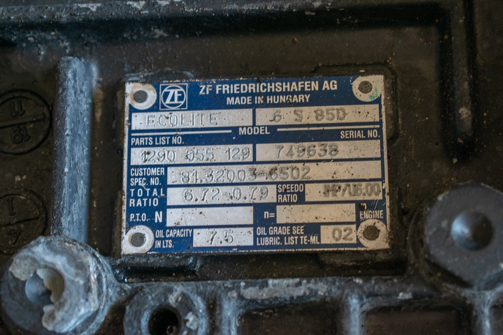 ZF ECOLITE 6 S 850 FOR MAN WITH MECHANICAL LEVER - Caixa de velocidade para Camião: foto 5 ZF ECOLITE 6 S 850 FOR MAN WITH MECHANICAL LEVER - Caixa de velocidade para Camião: foto 5