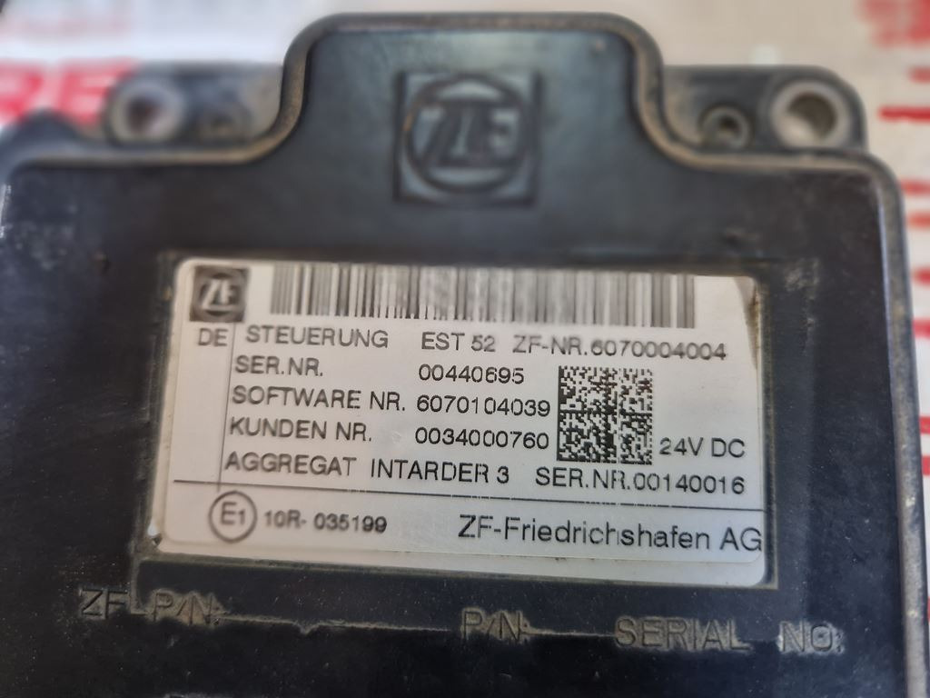 ZF INTARDER 3 - 6070010004 - - Centralina electrónica para Camião: foto 2 ZF INTARDER 3 - 6070010004 - - Centralina electrónica para Camião: foto 2