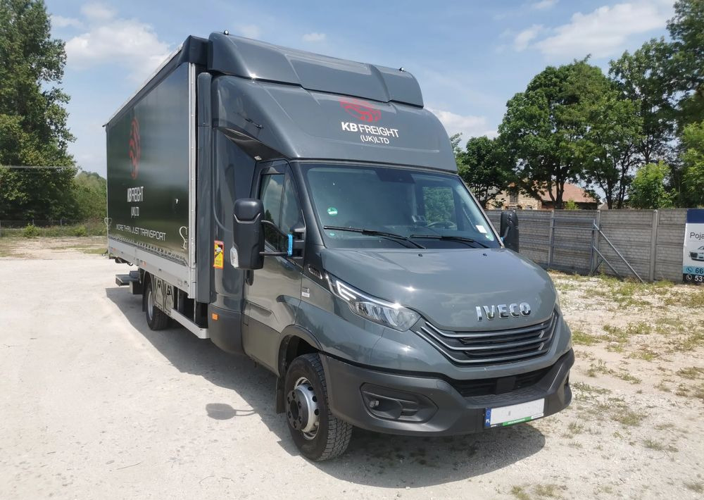 Iveco Daily 72-180 na Gwarancji Burtofirana15pal Dach suwany Winda 1.5T Pneumatyka 70C18 automat Hi-Matic - Carrinha de lona: foto 1 Iveco Daily 72-180 na Gwarancji Burtofirana15pal Dach suwany Winda 1.5T Pneumatyka 70C18 automat Hi-Matic - Carrinha de lona: foto 1