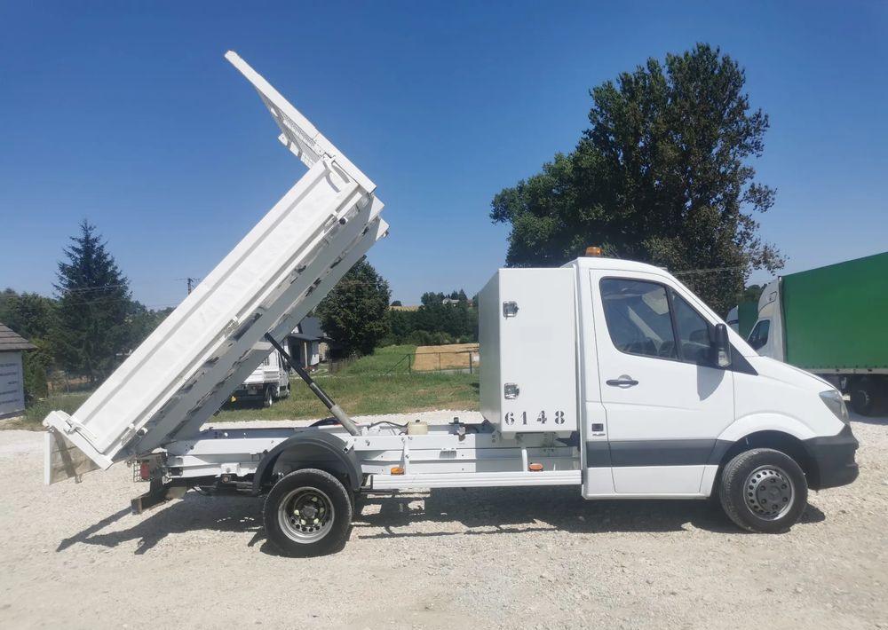 Mercedes-Benz Sprinter 514 kiper Wywrotka blizniak 2.2CDI - 140KM skrzynka sprowadzony - Carrinha basculante: foto 2 Mercedes-Benz Sprinter 514 kiper Wywrotka blizniak 2.2CDI - 140KM skrzynka sprowadzony - Carrinha basculante: foto 2