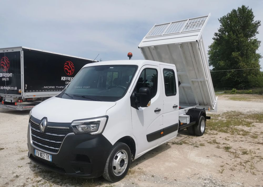Renault Master 2.3dCi-130KM Brygadówka wywrotka 48.800km przebieg kiper doka Dubel klimatyzacja - Carrinha basculante: foto 1 Renault Master 2.3dCi-130KM Brygadówka wywrotka 48.800km przebieg kiper doka Dubel klimatyzacja - Carrinha basculante: foto 1