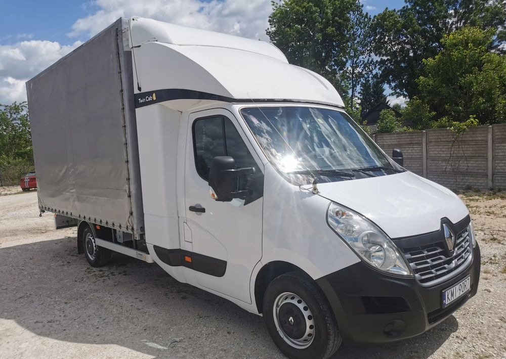 Renault Master dCi 170KM Twin Cab Spojkar Wejkama podnoszony - Carrinha de lona: foto 1 Renault Master dCi 170KM Twin Cab Spojkar Wejkama podnoszony - Carrinha de lona: foto 1
