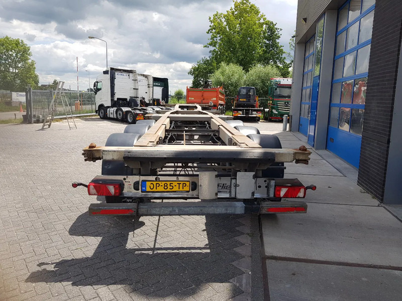 Fliegl SDS 380 MULTI BPW Disc Lift axle - Semi-reboque transportador de contêineres/ Caixa móvel: foto 4 Fliegl SDS 380 MULTI BPW Disc Lift axle - Semi-reboque transportador de contêineres/ Caixa móvel: foto 4