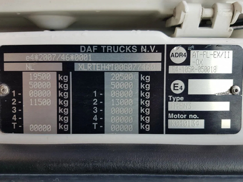 Tractor DAF XF 440 ADR AT FL EXII OX: foto 18 Tractor DAF XF 440 ADR AT FL EXII OX: foto 18