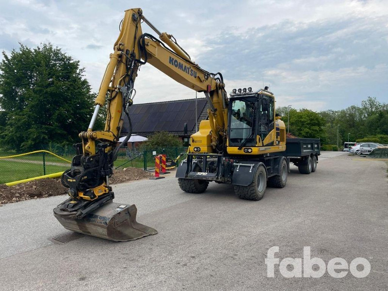 Komatsu PW160-11EO - Escavadeira de rodas: foto 1 Komatsu PW160-11EO - Escavadeira de rodas: foto 1