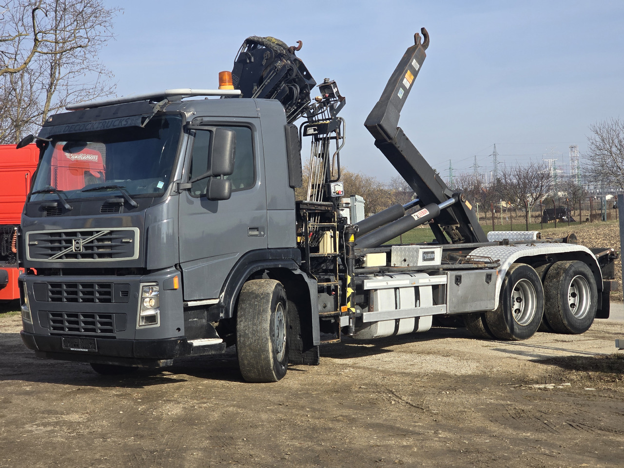 VOLVO FM 380 HOOK SYSTEM / HIAB 166 D2 DUO - Camião polibenne: foto 4 VOLVO FM 380 HOOK SYSTEM / HIAB 166 D2 DUO - Camião polibenne: foto 4