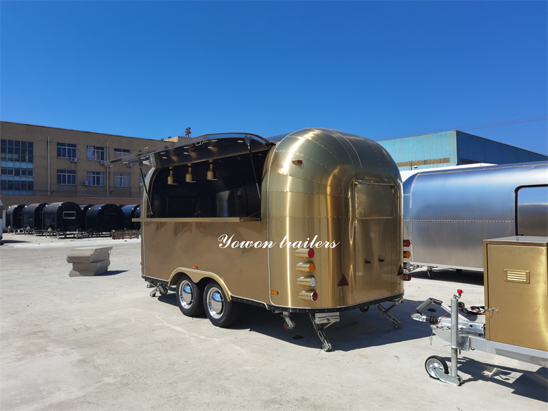 YOWON mobile fast food vending trailer factory price catering truck - Roulote bar: foto 3 YOWON mobile fast food vending trailer factory price catering truck - Roulote bar: foto 3