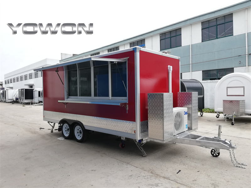 YOWON vintage model square food truck catering truck - Roulote bar: foto 4 YOWON vintage model square food truck catering truck - Roulote bar: foto 4