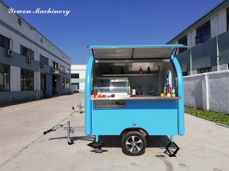 Yowon Customized hot sale food trailer from China - Roulote bar: foto 2 Yowon Customized hot sale food trailer from China - Roulote bar: foto 2
