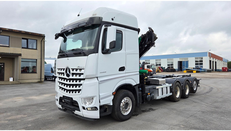 Mercedes-Benz Arocs 3253 8X4*4 Fassi F295 - Camião polibenne, Camião grua: foto 3 Mercedes-Benz Arocs 3253 8X4*4 Fassi F295 - Camião polibenne, Camião grua: foto 3