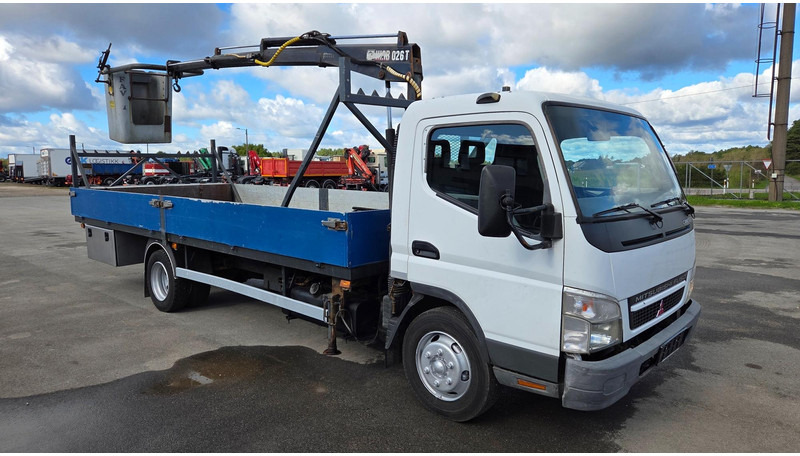 Mitsubishi CANTER FE85B HIAB 026 - Camião de caixa aberta/ Plataforma, Camião grua: foto 2 Mitsubishi CANTER FE85B HIAB 026 - Camião de caixa aberta/ Plataforma, Camião grua: foto 2