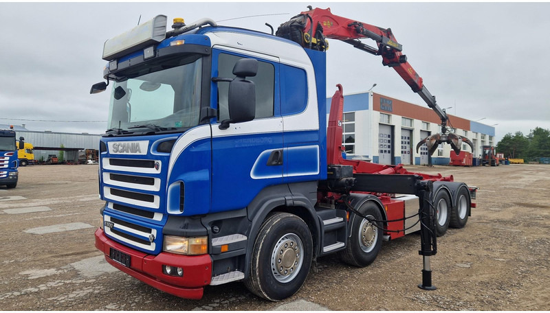 Scania R500 8X4 Epsilon E250Z95 - Camião polibenne, Camião grua: foto 1 Scania R500 8X4 Epsilon E250Z95 - Camião polibenne, Camião grua: foto 1