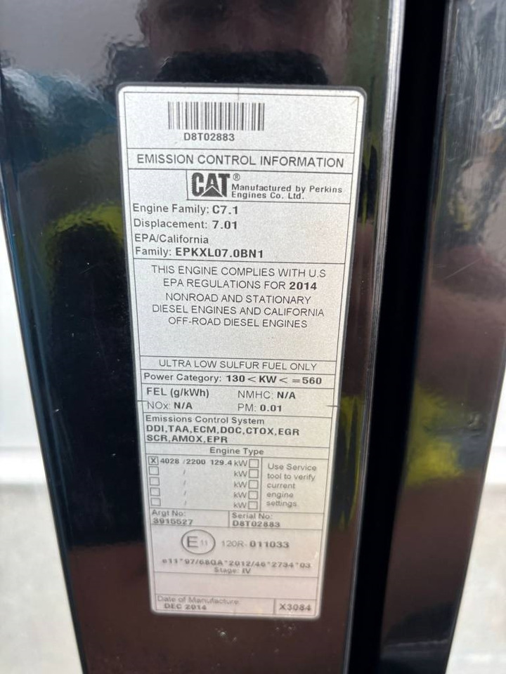 Escavadeira de rodas CAT M 320 F: foto 11