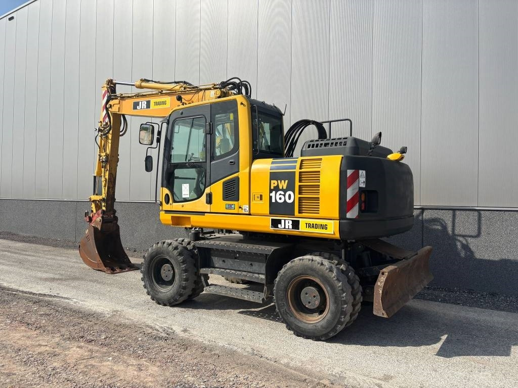 Komatsu PW 160 - Escavadeira de rodas: foto 3 Komatsu PW 160 - Escavadeira de rodas: foto 3