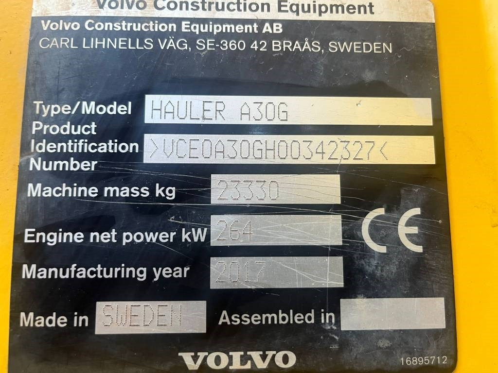 Volvo A 30 G (Under Preparation) - Caminhão articulado: foto 2 Volvo A 30 G (Under Preparation) - Caminhão articulado: foto 2
