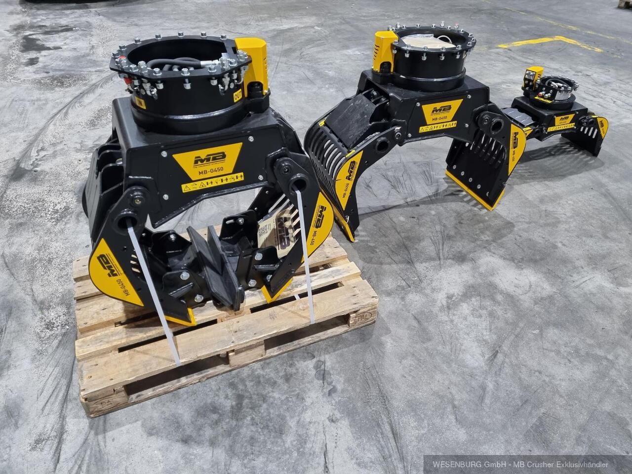 MB Crusher Sortiergreifer MB-G350 Anbauklasse 1,3 - 2,6 t - Garra para Máquina de construção: foto 5 MB Crusher Sortiergreifer MB-G350 Anbauklasse 1,3 - 2,6 t - Garra para Máquina de construção: foto 5