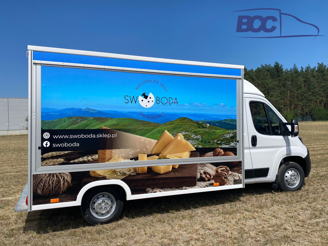 BCC POLSKA - FOOD TRUCK - SAMOCHÓD DO SPRZEDAŻY SERÓW, FOOD TRUCK Z NABIAŁEM, AUTO SKLEP - PEUGEOT BOXER - Food truck: foto 2 BCC POLSKA - FOOD TRUCK - SAMOCHÓD DO SPRZEDAŻY SERÓW, FOOD TRUCK Z NABIAŁEM, AUTO SKLEP - PEUGEOT BOXER - Food truck: foto 2