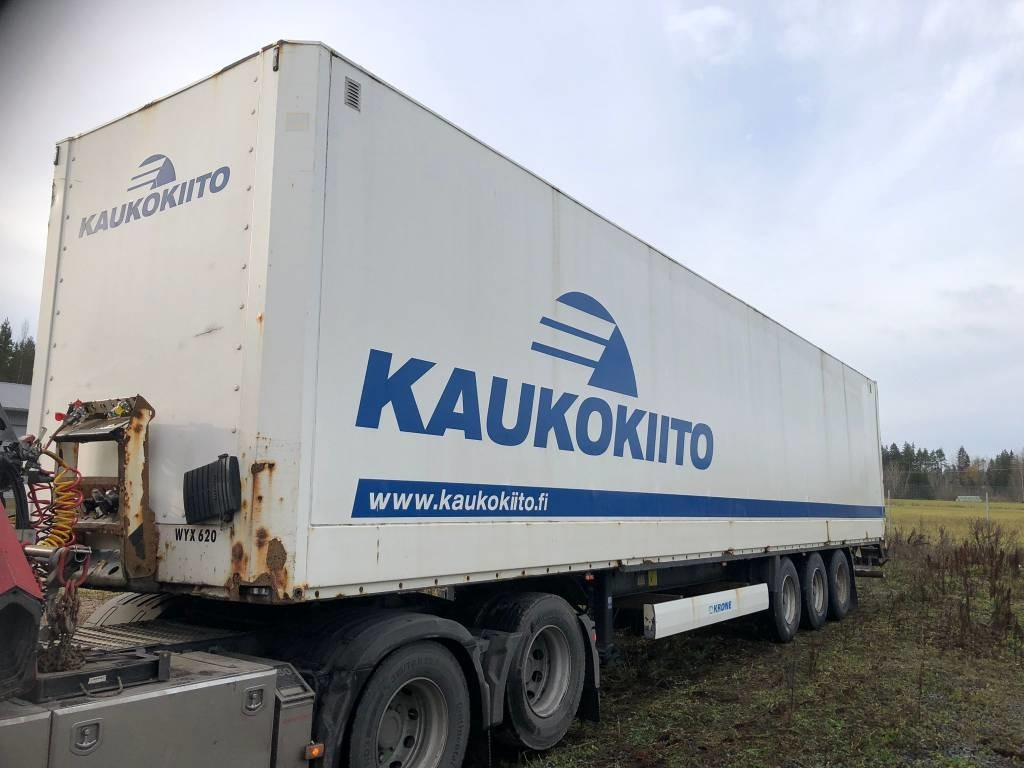 Krone 3 aks. Vahva lumikatto, tuuletus, HYVÄ VARASTO - Semi-reboque furgão: foto 3 Krone 3 aks. Vahva lumikatto, tuuletus, HYVÄ VARASTO - Semi-reboque furgão: foto 3