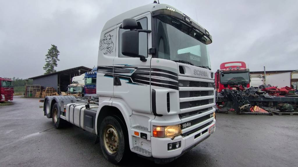 Scania R164 480 rautajouset,av4100mm , ADR. HIENO!! - Camião chassi: foto 1 Scania R164 480 rautajouset,av4100mm , ADR. HIENO!! - Camião chassi: foto 1