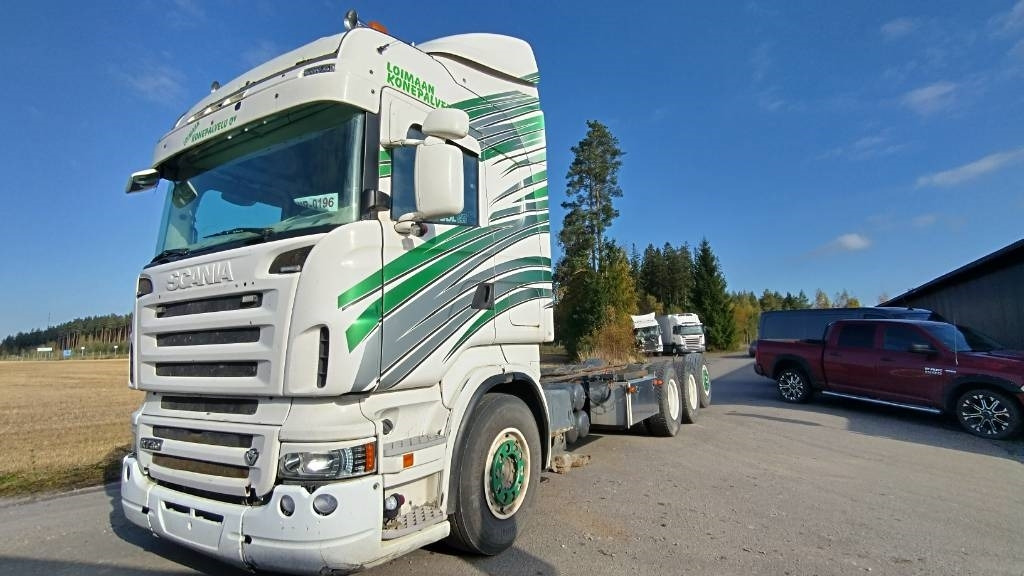 Scania R500 8x4 ilmajousi alusta - Camião chassi: foto 2 Scania R500 8x4 ilmajousi alusta - Camião chassi: foto 2