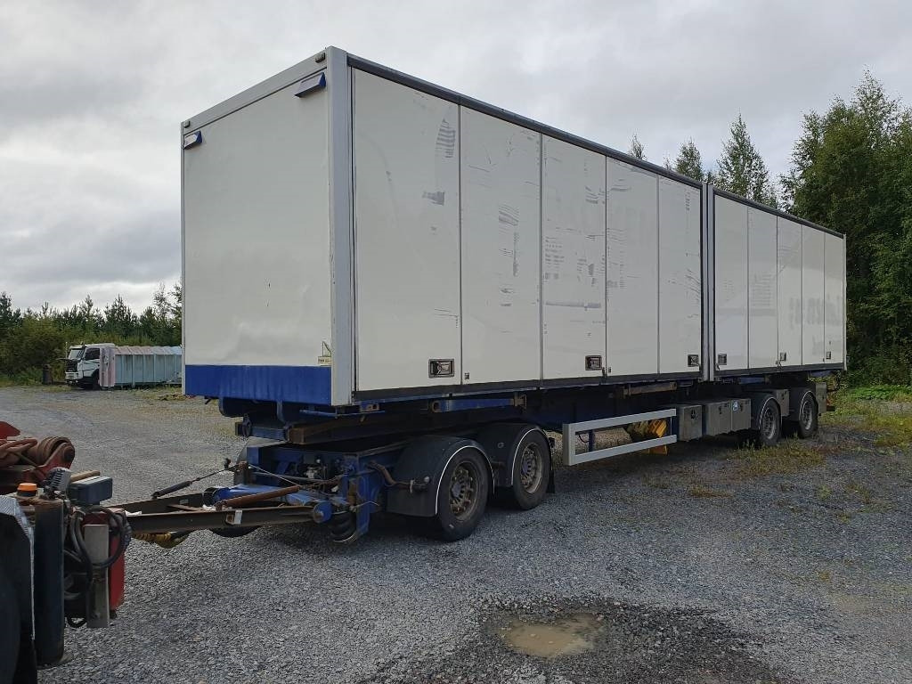 VAK 2 lavan Vaihtolava kärry +2 konttia ADR!!  - Reboque ampliroll/ Multibenne: foto 1 VAK 2 lavan Vaihtolava kärry +2 konttia ADR!!  - Reboque ampliroll/ Multibenne: foto 1