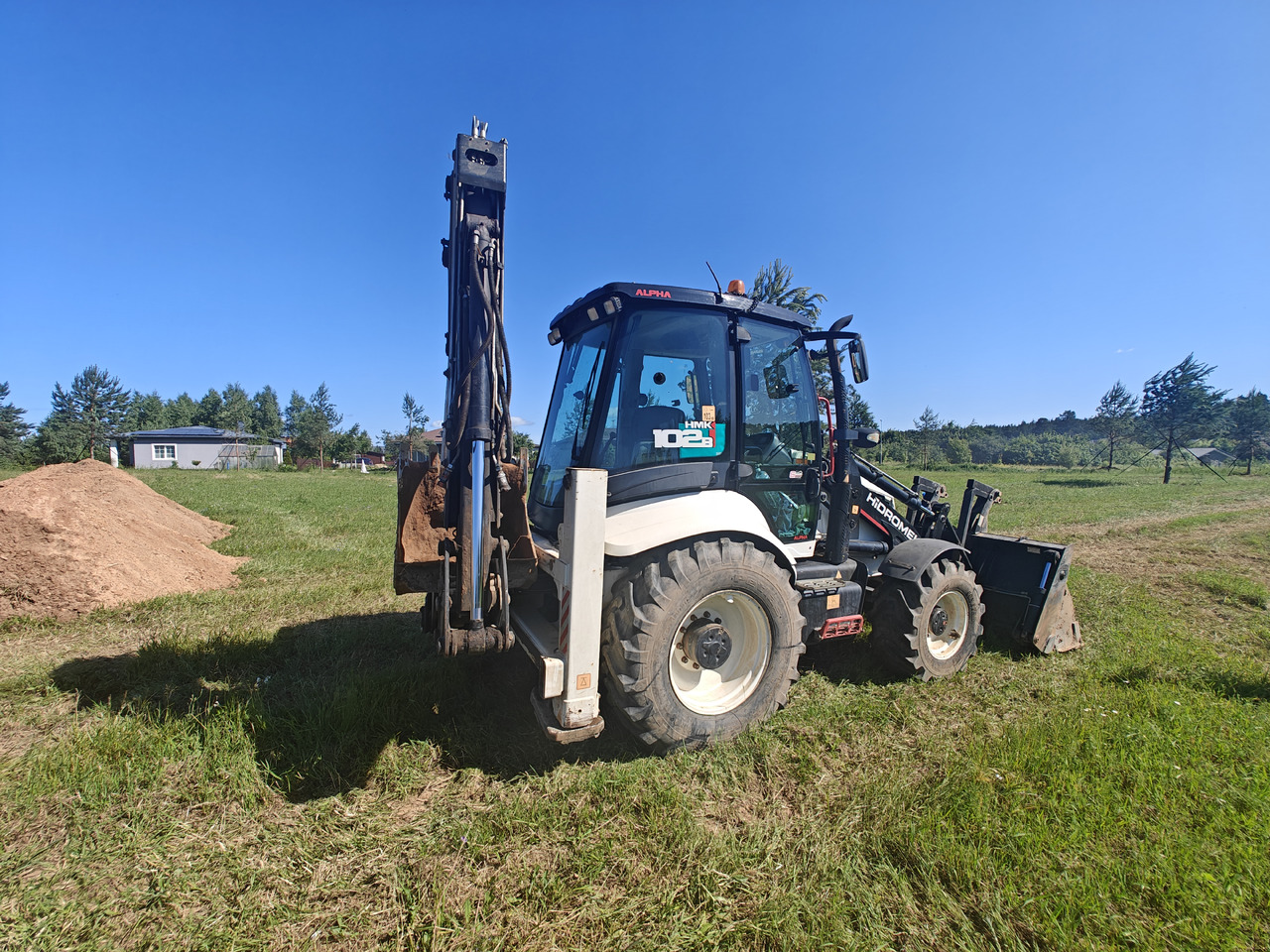 Retroescavadeira HIDROMEK HMK 102 B: foto 6